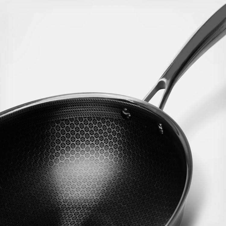 Hexclad Hybrid Stainless Steel Wok - Home & Office Supplies on sale