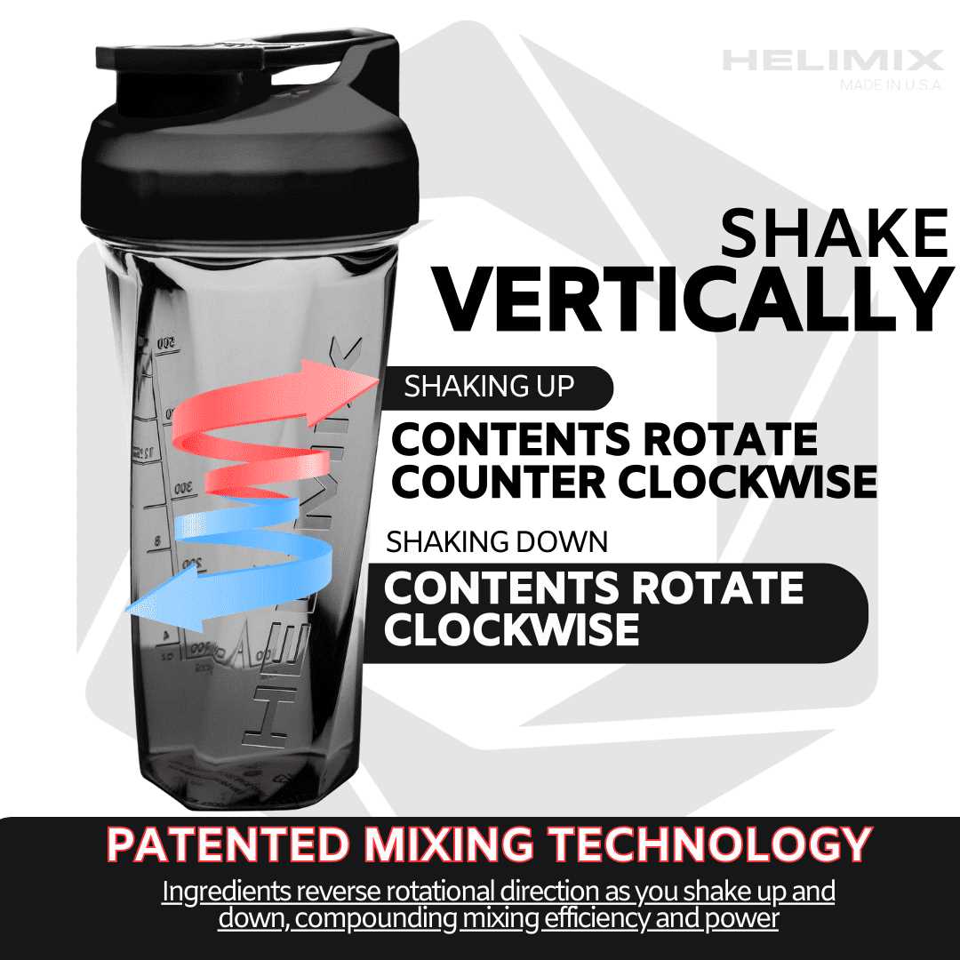 Helimix Vortex Blender Shaker Bottle 28oz - Image 5